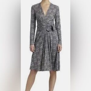 Tory Burch Silk Long Sleeve Dress